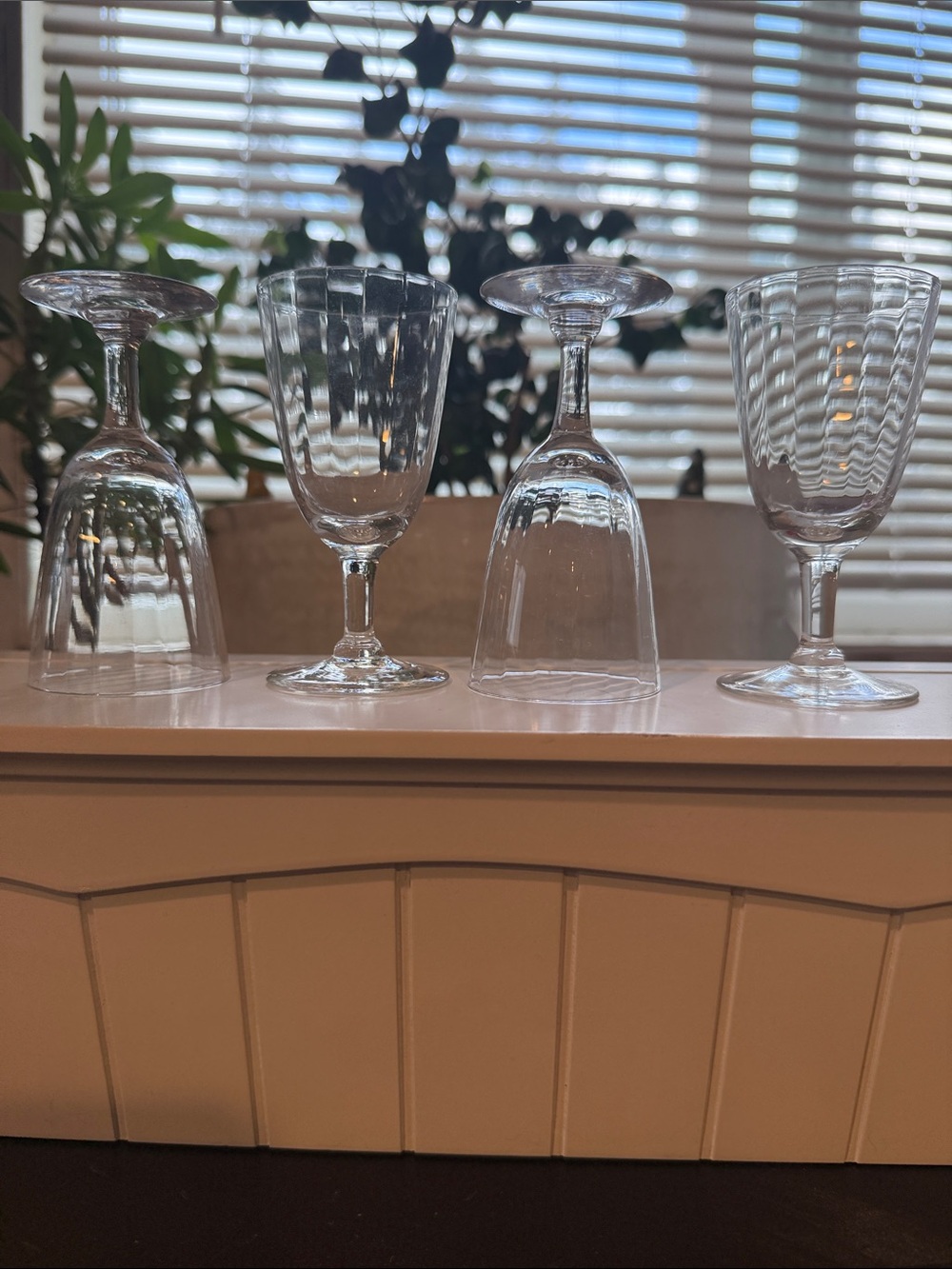 Vintage Unbranded Miniature dessert Liqueur Glasses